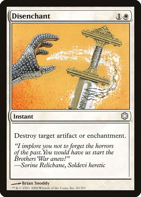 Disenchant · Coldsnap Theme Decks 20/62