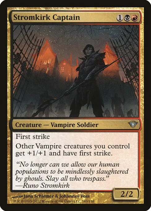 Stromkirk Captain · Dark Ascension 143/158