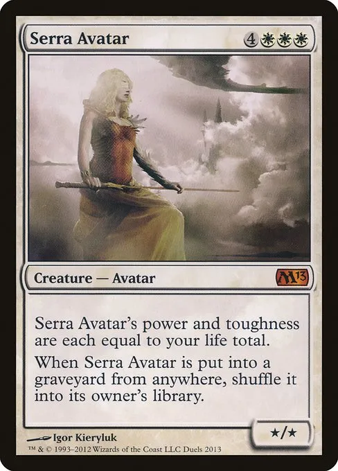 Serra Avatar · Duels of the Planeswalkers 2013 Promos 2/3