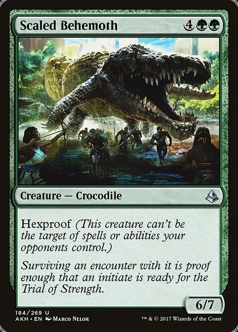 Scaled Behemoth · Amonkhet 184/287
