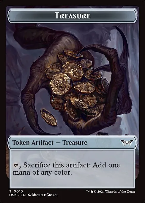 Treasure · Duskmourn: House of Horror Tokens 15/19