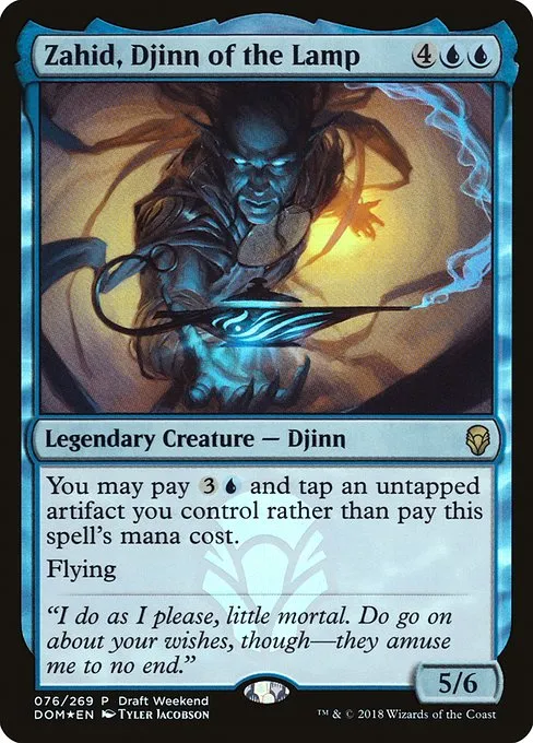 Zahid, Djinn of the Lamp · Dominaria Promos 76/118