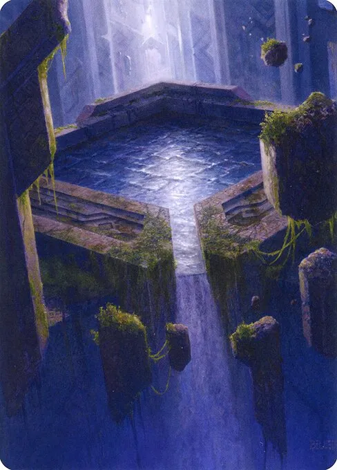 Morphic Pool // Morphic Pool · Zendikar Rising Art Series 32/81