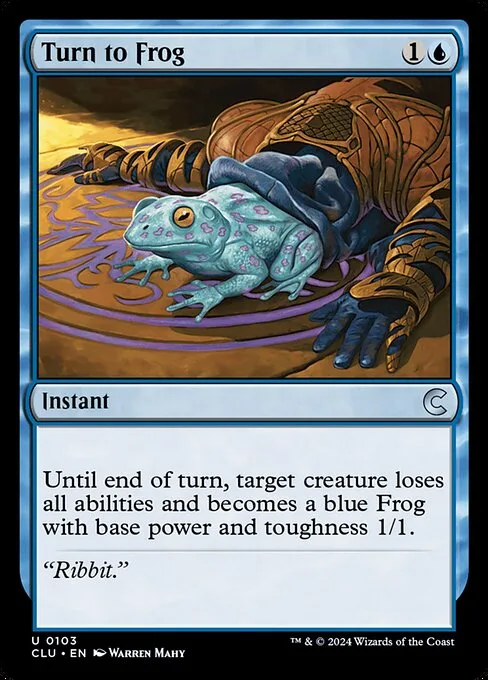 Turn to Frog · Ravnica: Clue Edition 103/284