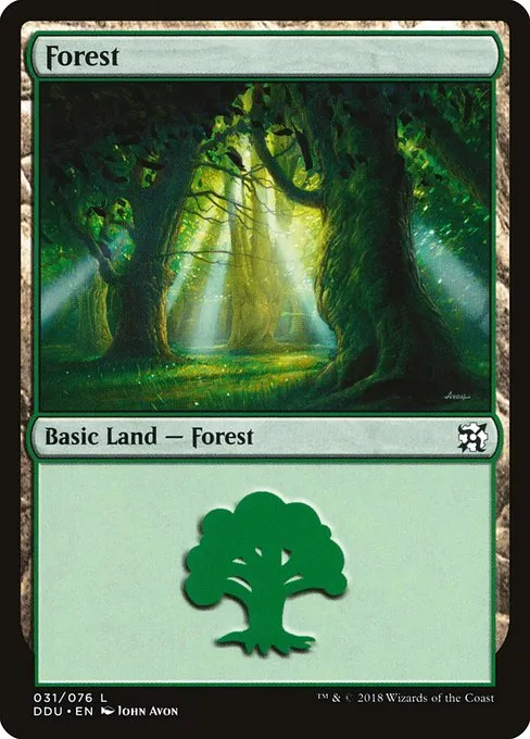 Forest · Duel Decks: Elves vs. Inventors 31/76