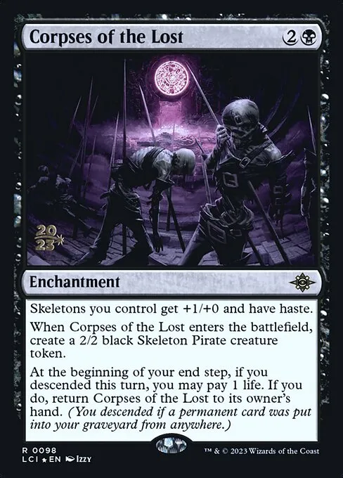 Corpses of the Lost · The Lost Caverns of Ixalan Promos 98s/136