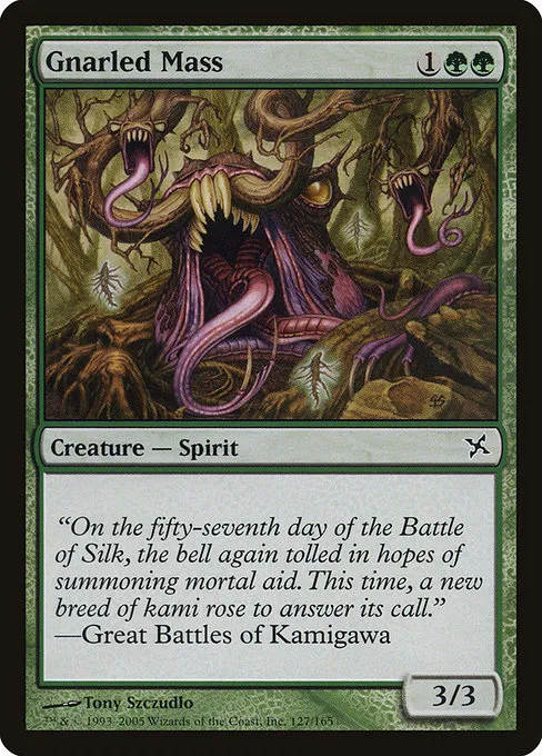Gnarled Mass · Betrayers of Kamigawa 127/165