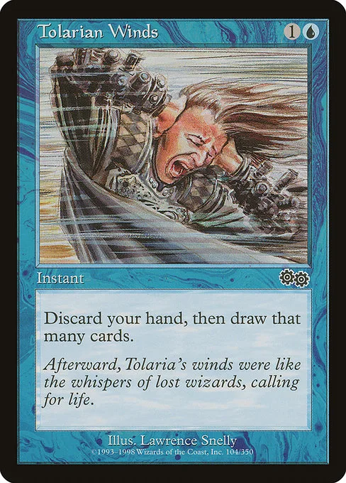 Tolarian Winds · Urza's Saga 104/357