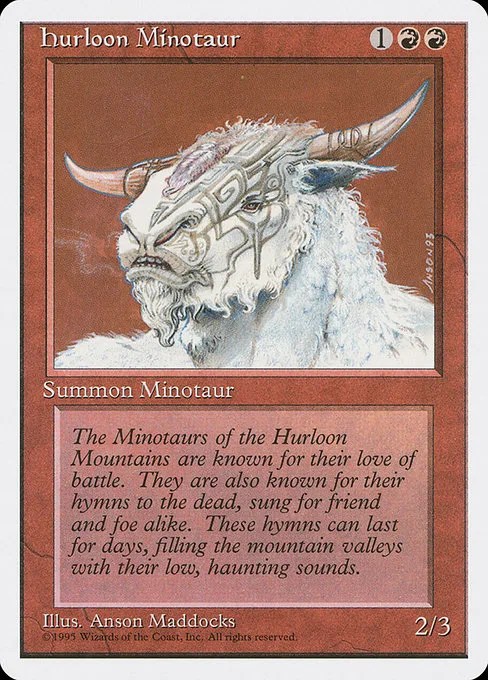 Hurloon Minotaur · Fourth Edition 202/380