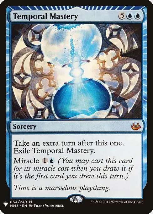 Temporal Mastery · The List MM3-54/5050