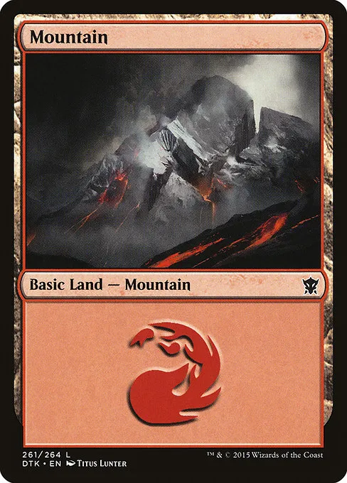 Mountain · Dragons of Tarkir 261/264