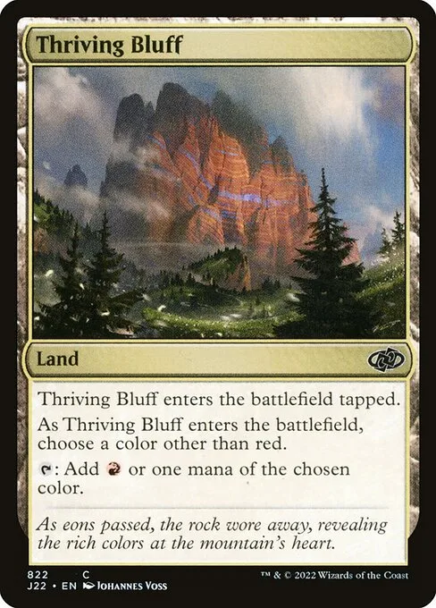 Thriving Bluff · Jumpstart 2022 822/835