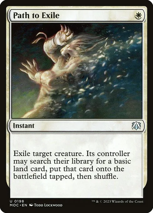 Path to Exile · March of the Machine Commander 198/450