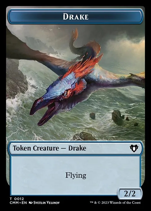 Drake · Commander Masters Tokens 12/81