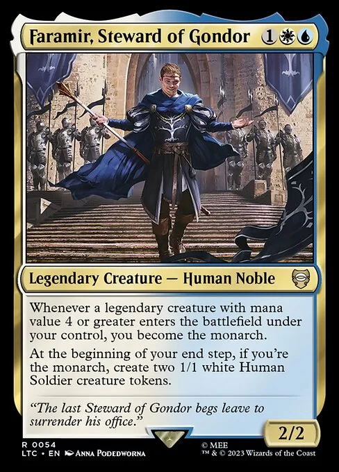 Faramir, Steward of Gondor · Tales of Middle-earth Commander 54/591