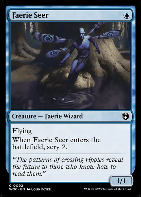 Faerie Seer · Wilds of Eldraine Commander 92/173
