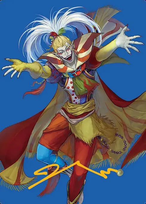 Kefka, Court Mage // Kefka, Court Mage · Final Fantasy Art Series 46/53