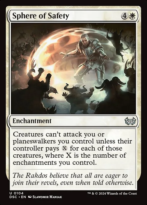Sphere of Safety · Duskmourn: House of Horror Commander 104/373