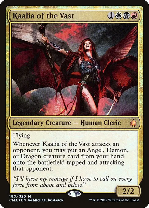 Kaalia of the Vast · Commander Anthology 180/320