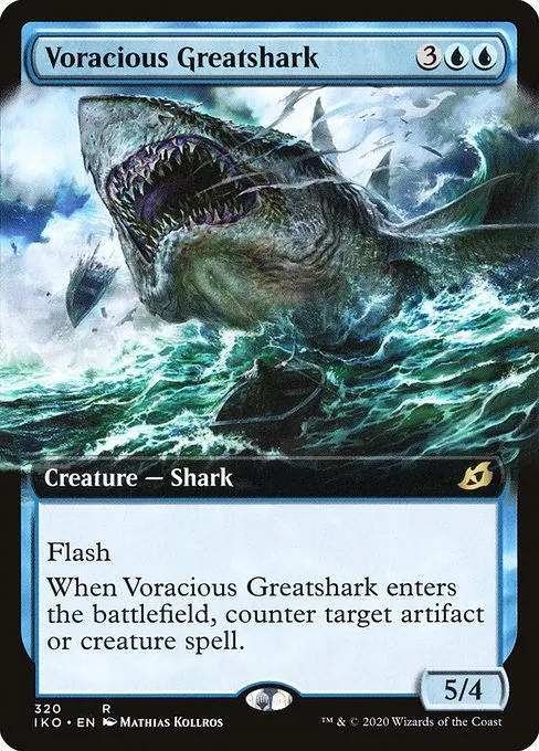 Voracious Greatshark · Ikoria: Lair of Behemoths 320/390