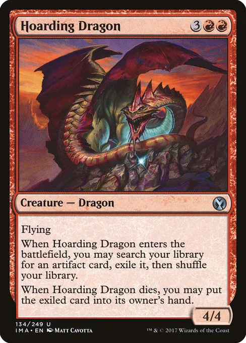 Hoarding Dragon · Iconic Masters 134/249