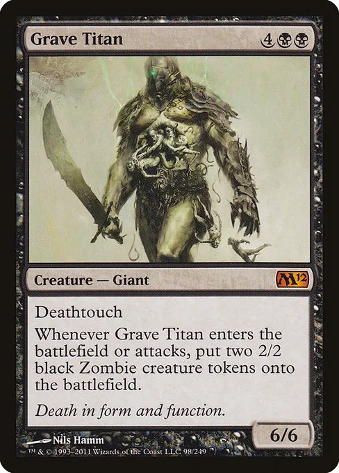 Grave Titan · Magic 2012 98/249