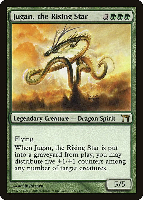 Jugan, the Rising Star · Champions of Kamigawa 217/307