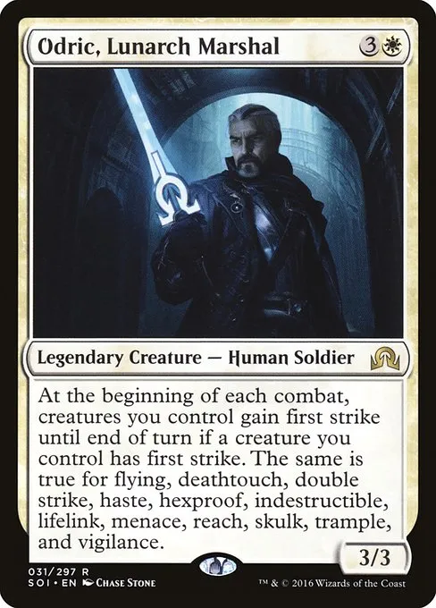 Odric, Lunarch Marshal · Shadows over Innistrad 31/302
