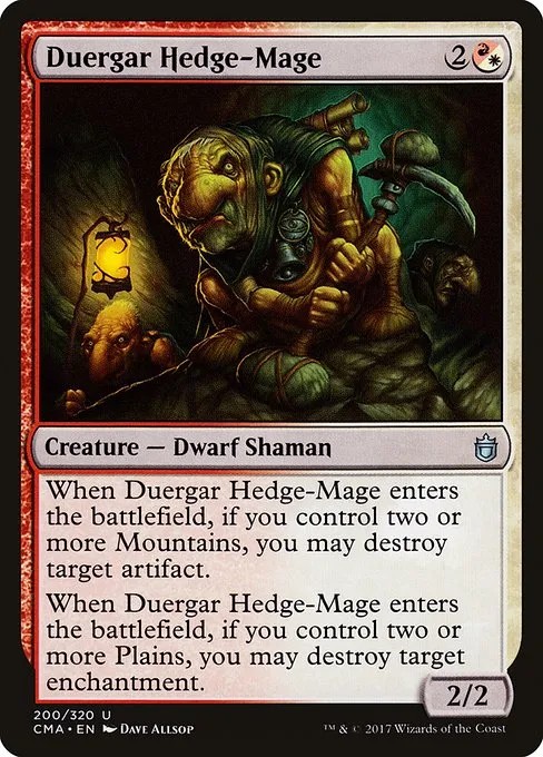 Duergar Hedge-Mage · Commander Anthology 200/320