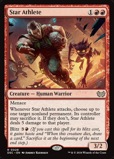 Star Athlete · Duskmourn: House of Horror Commander 29/373