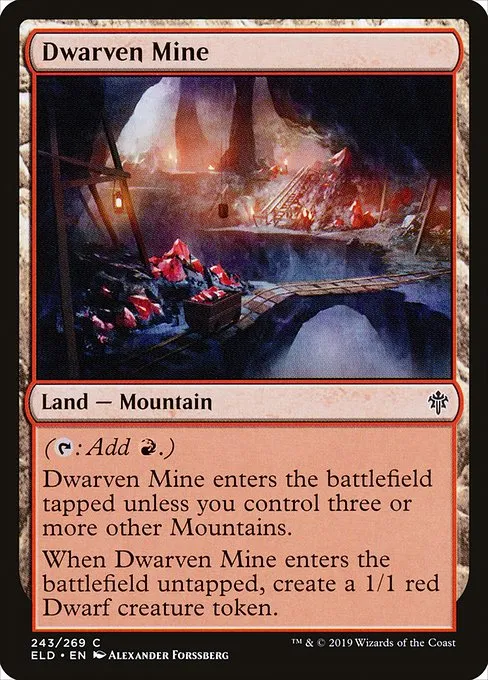 Dwarven Mine · Throne of Eldraine 243/398
