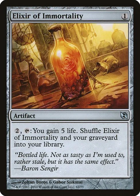 Elixir of Immortality · Duel Decks: Elspeth vs. Tezzeret 62/79