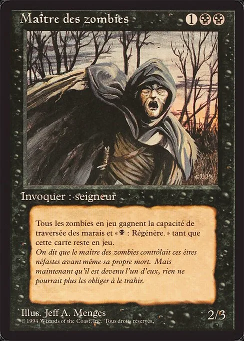 Zombie Master · Foreign Black Border 138/307