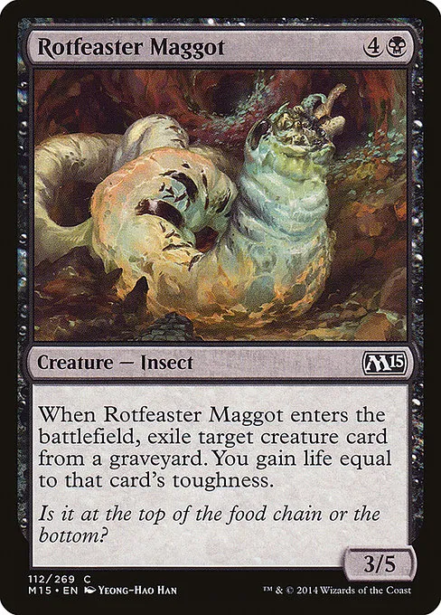 Rotfeaster Maggot · Magic 2015 112/284