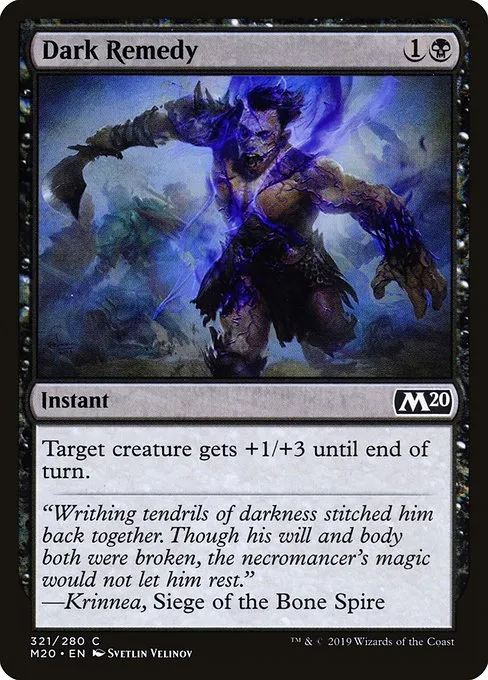 Dark Remedy · Core Set 2020 321/346