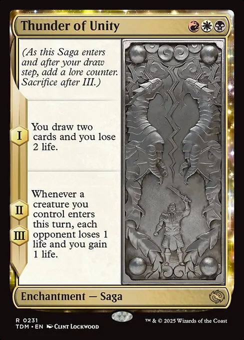 Thunder of Unity · Tarkir: Dragonstorm 231/427