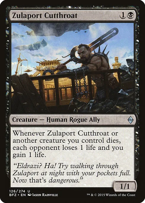 Zulaport Cutthroat · Battle for Zendikar 126/299