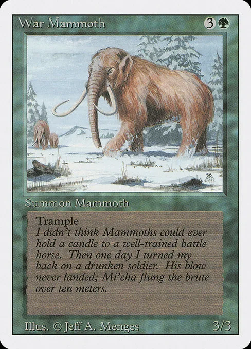 War Mammoth · Revised Edition 228/306