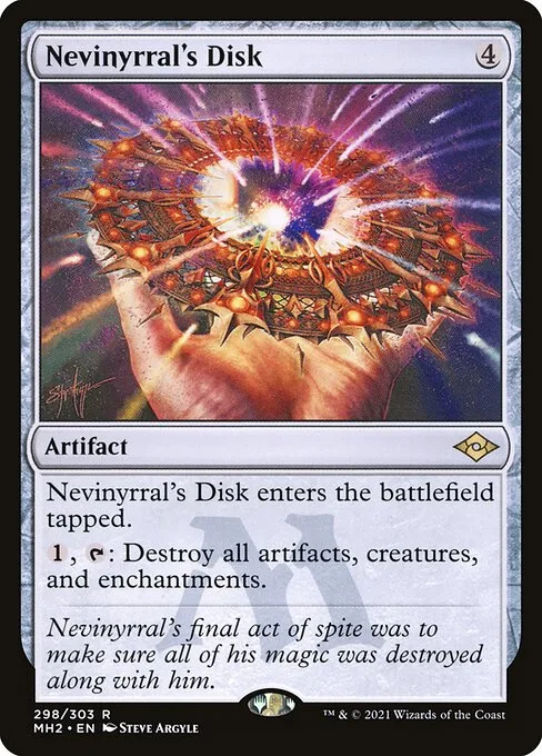 Nevinyrral's Disk · Modern Horizons 2 298/493