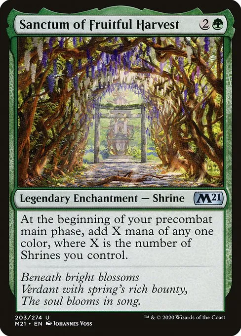Sanctum of Fruitful Harvest · Core Set 2021 203/397