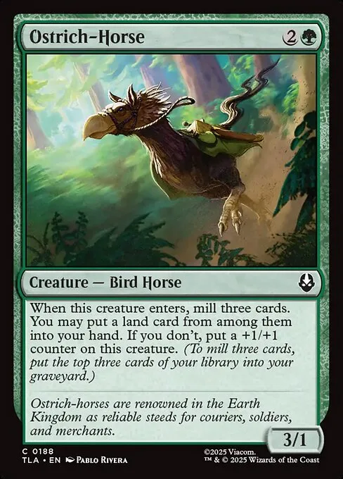 Ostrich-Horse · Avatar: The Last Airbender 188/394