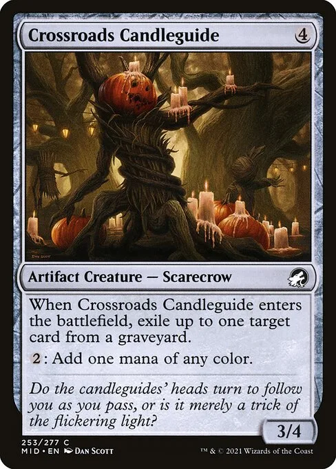 Crossroads Candleguide · Innistrad: Midnight Hunt 253/399