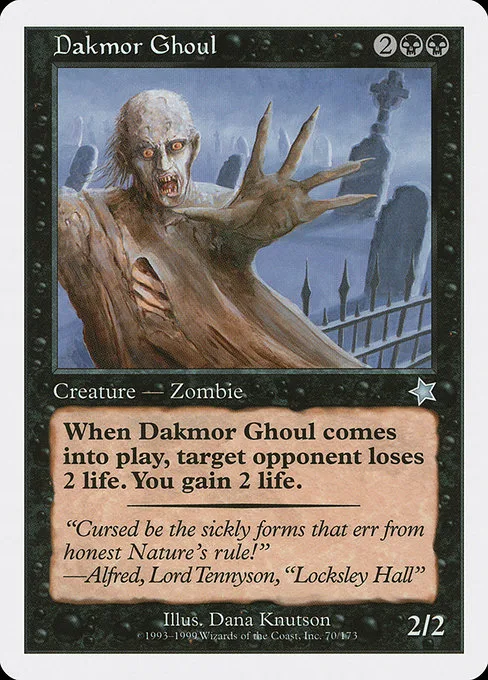 Dakmor Ghoul · Starter 1999 70/173