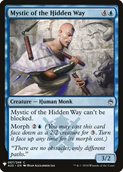 Mystic of the Hidden Way · The List A25-67/5050