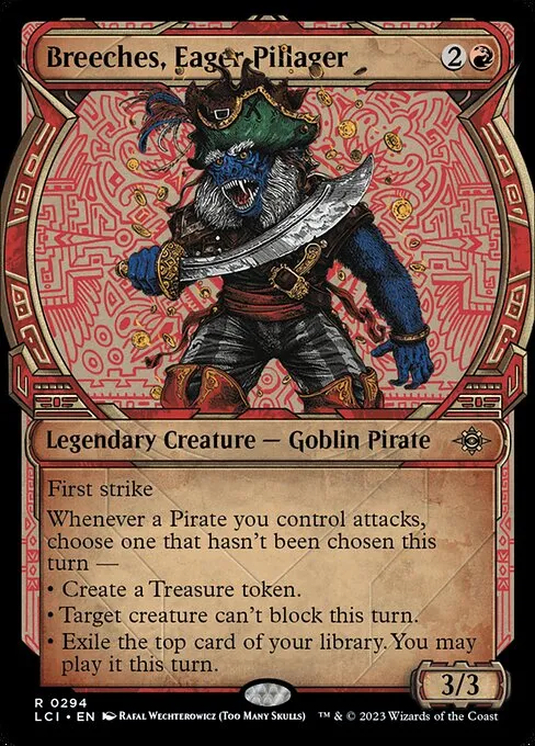 Breeches, Eager Pillager · The Lost Caverns of Ixalan 294/416