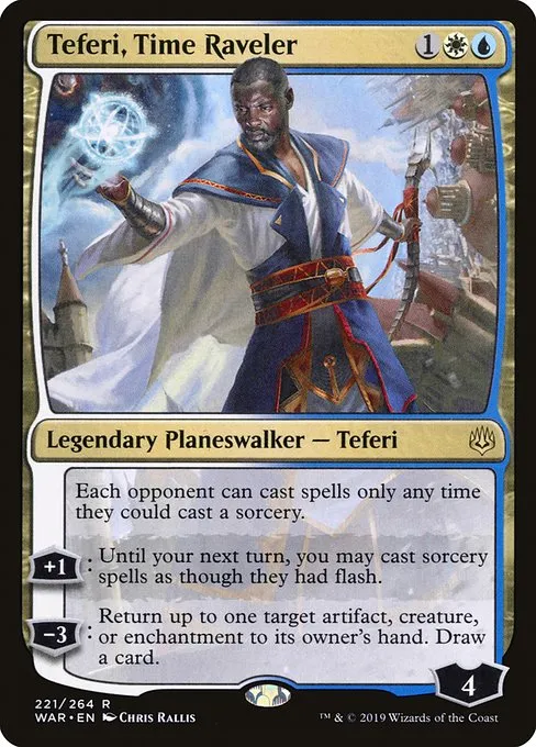 Teferi, Time Raveler · War of the Spark 221/312