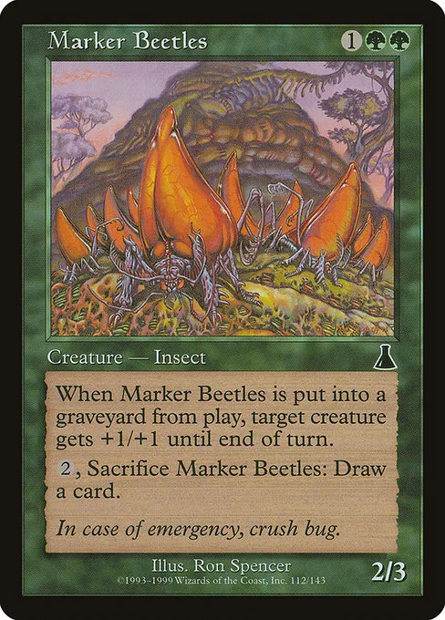 Marker Beetles · Urza's Destiny 112/143