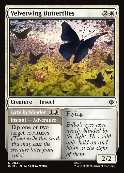 Velvetwing Butterflies // Gaze in Wonder · The Hobbit 30/39