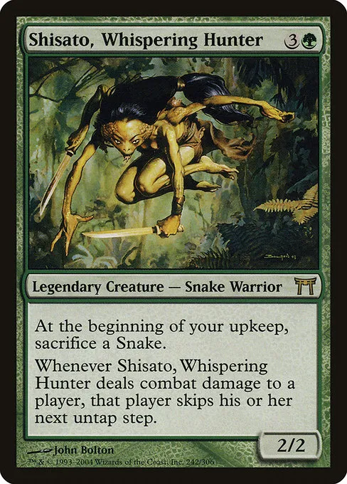 Shisato, Whispering Hunter · Champions of Kamigawa 242/307