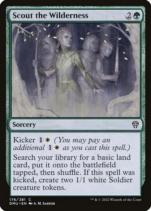 Scout the Wilderness · Dominaria United 176/453